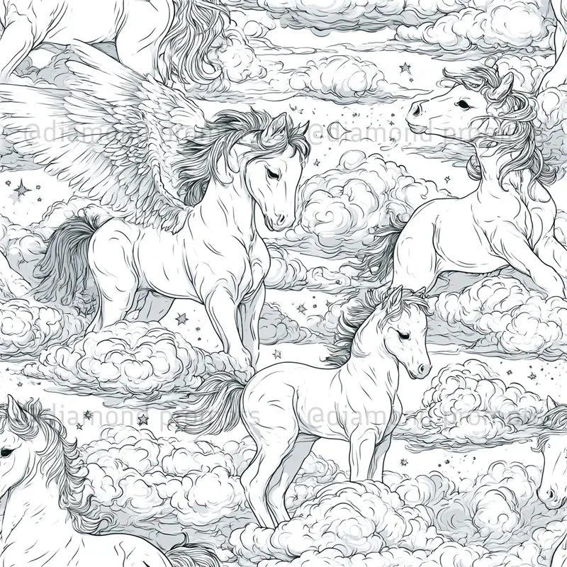 Little Worlds In Line Art