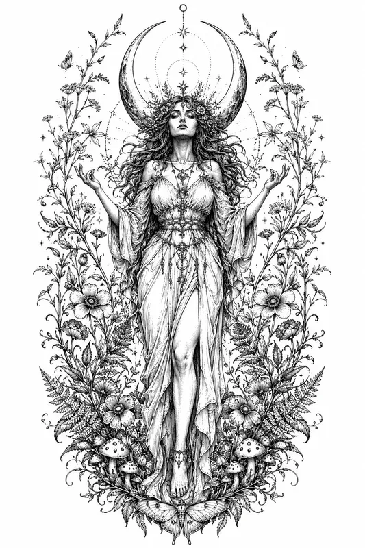 Enchanted Botanical Tattoo Collections
