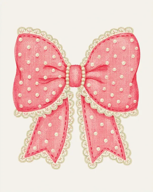 Romantic Coquette Scrapbook Elements