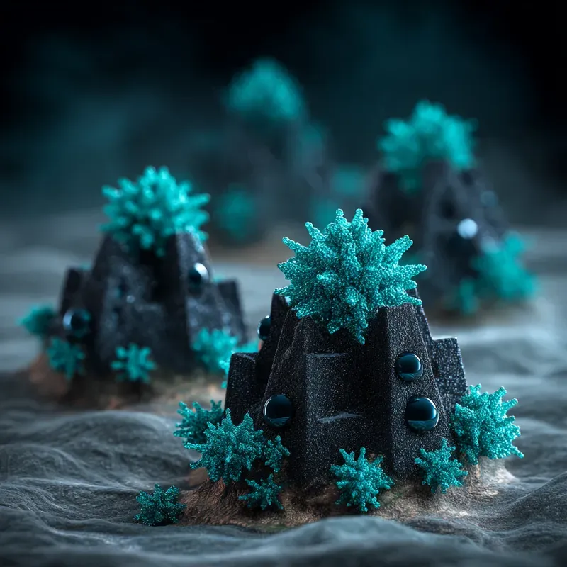 Microneural Ferrofluid Fusions 8K