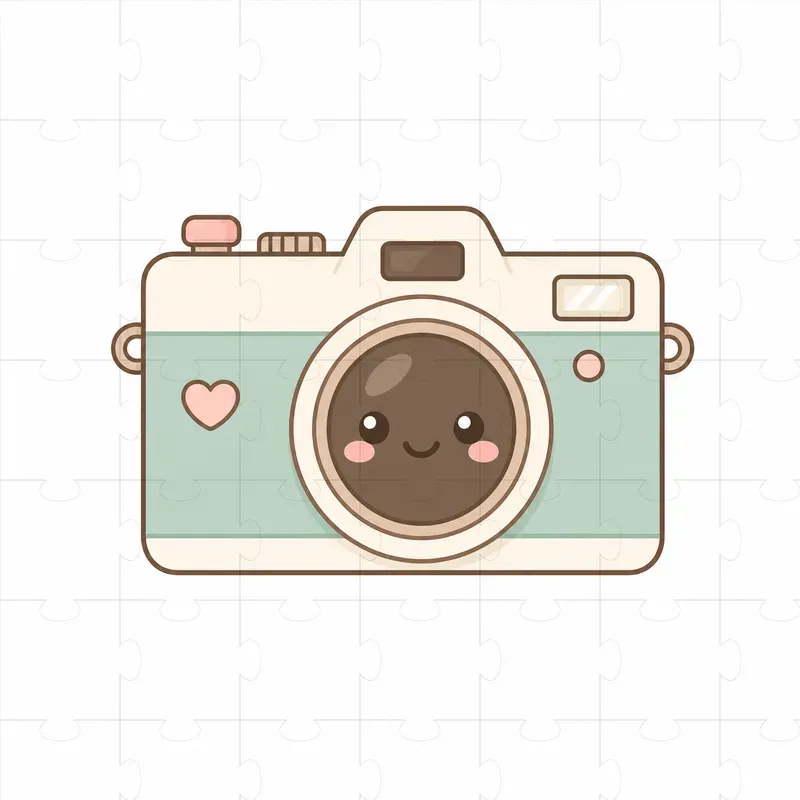 Cute Pastel Flat Vector Icons