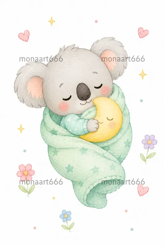 Whimsical Soft Pastel Chibi Collections