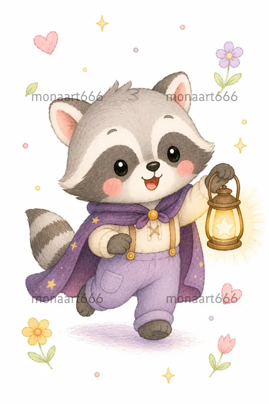 Whimsical Soft Pastel Chibi Collections