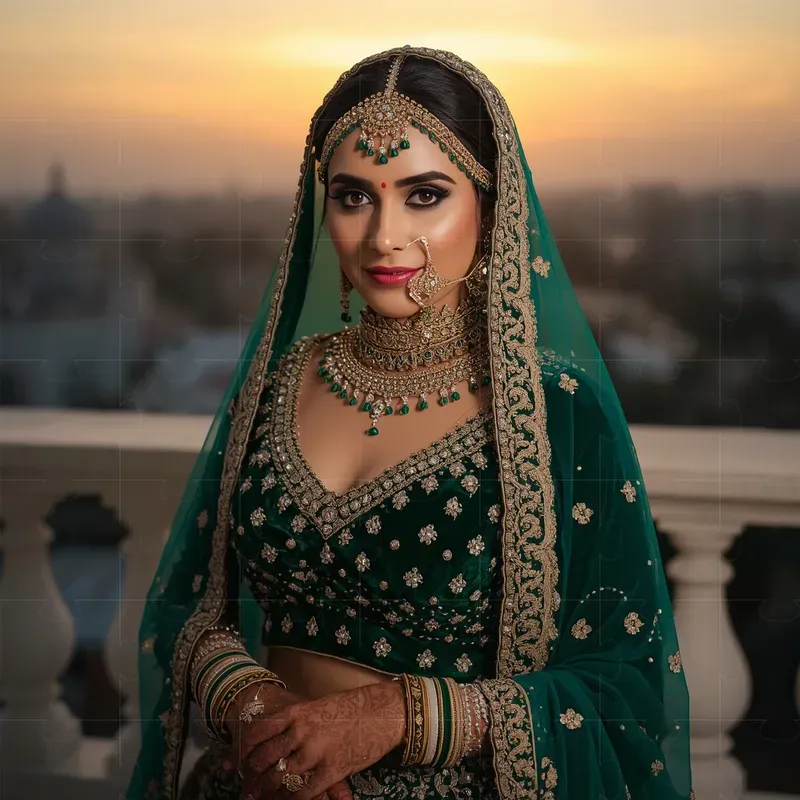 Royal Indian Wedding Portrait Generator