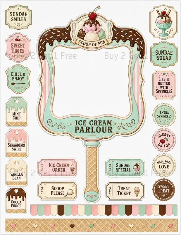 Western Ephemera Photo Booth Prop Kits