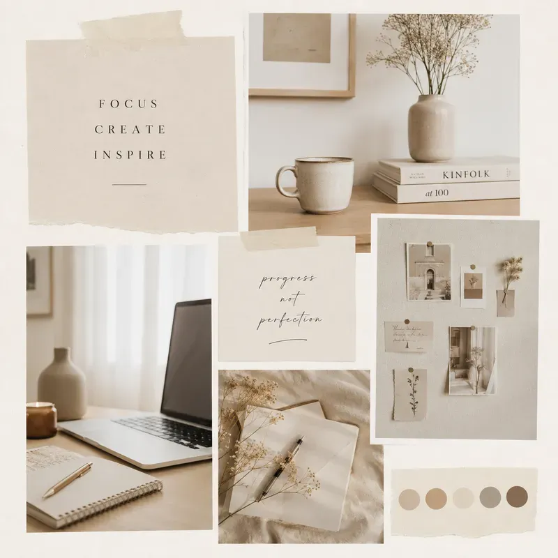 Pinterest Aesthetic Moodboard Engines