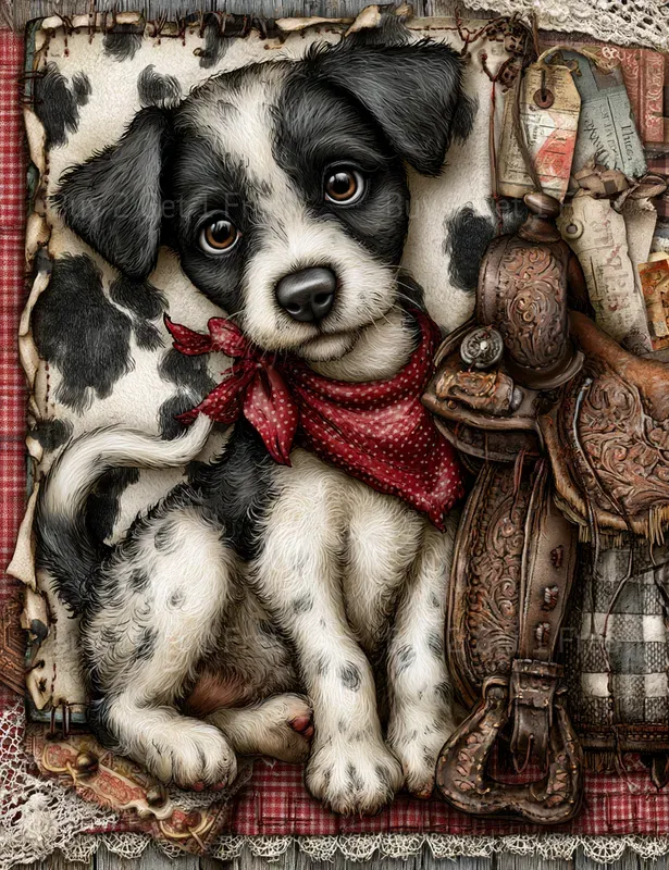 Cute Western Cowgirl Junk Journals