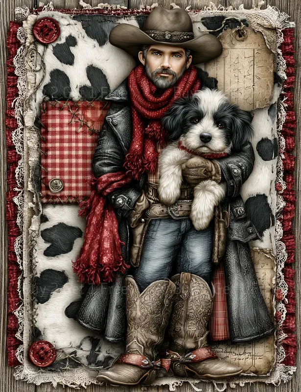 Cute Western Cowgirl Junk Journals