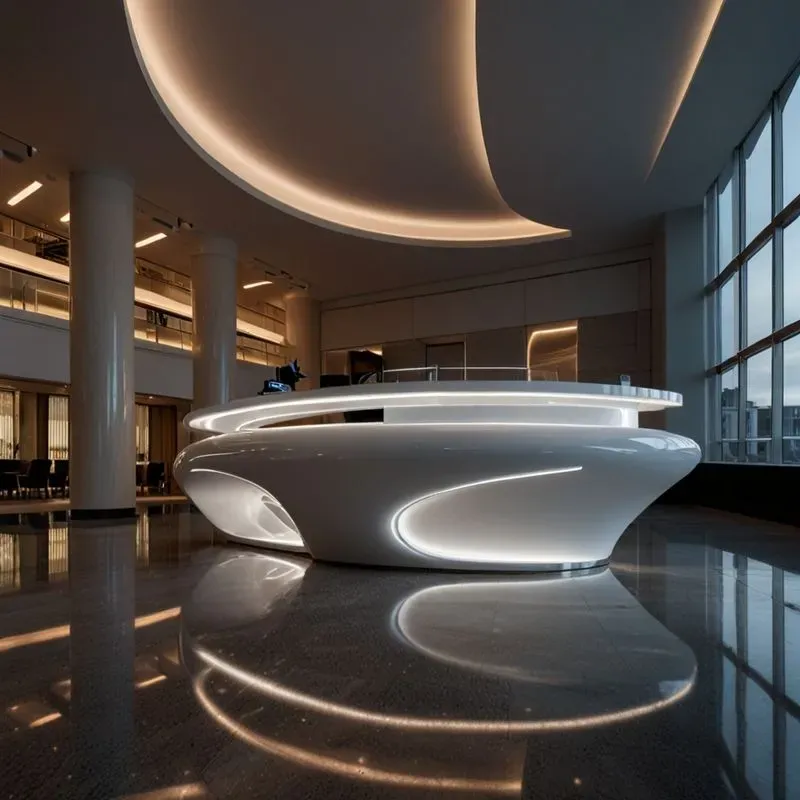 Luxury Hotel Lobby Architectures