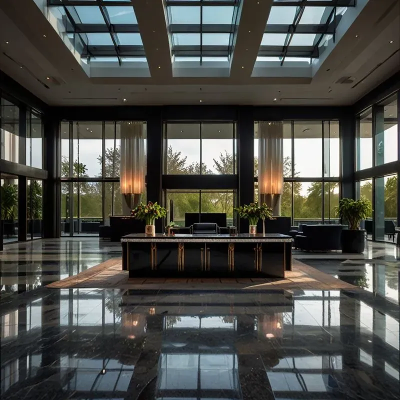 Luxury Hotel Lobby Architectures