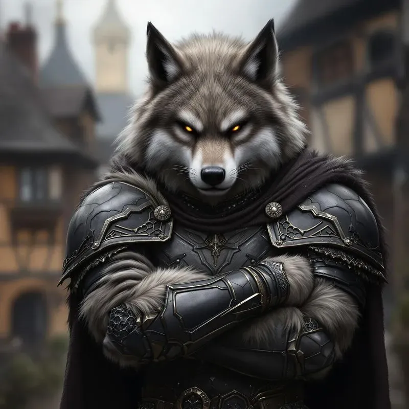 Anthropomorphic Animal Medieval Settings