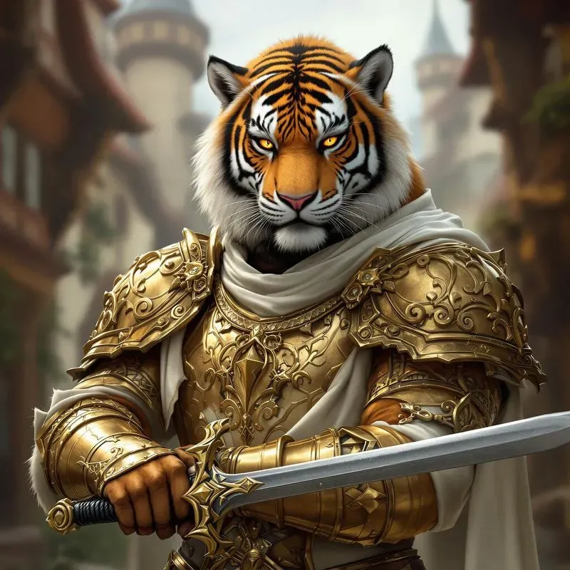 Anthropomorphic Animal Medieval Settings