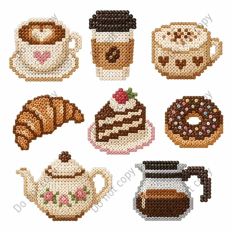 Perler Bead Clipart Any Themes