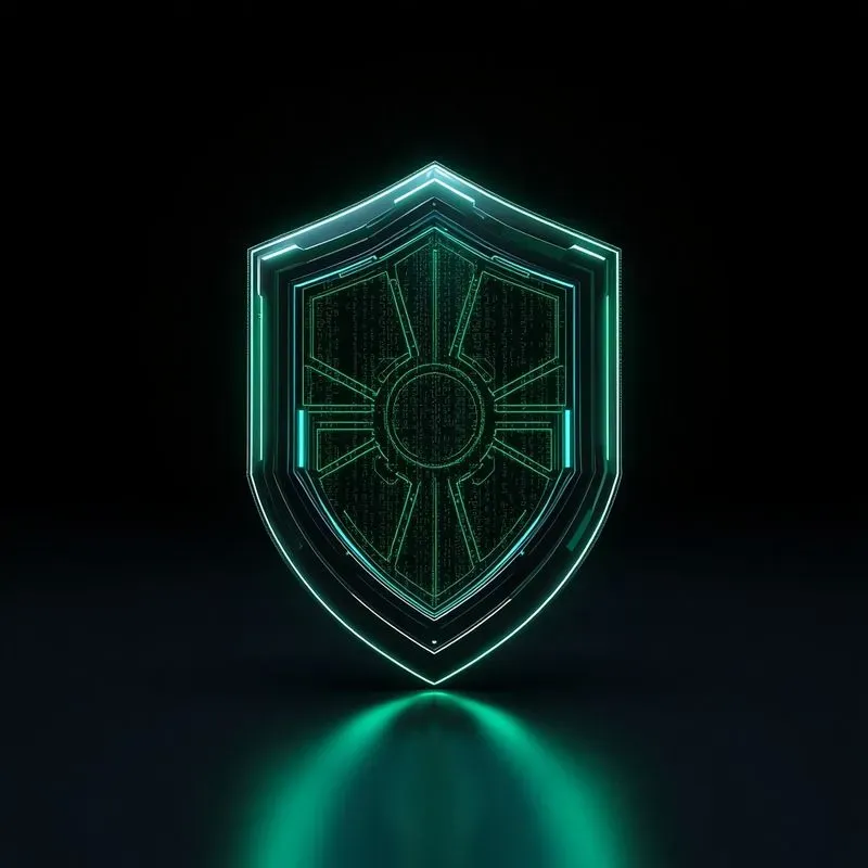 3D Cyber Security Tech Hud Icons