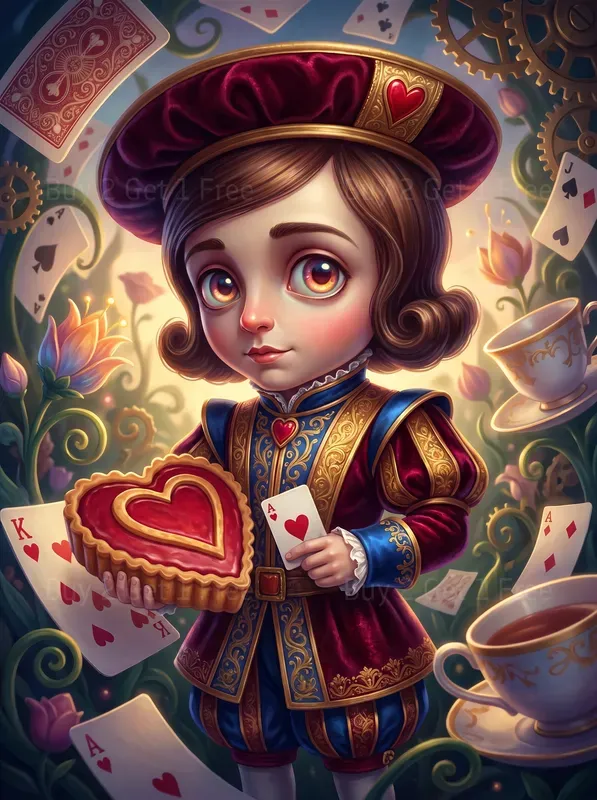 Surreal Wonderland Portrait Icons