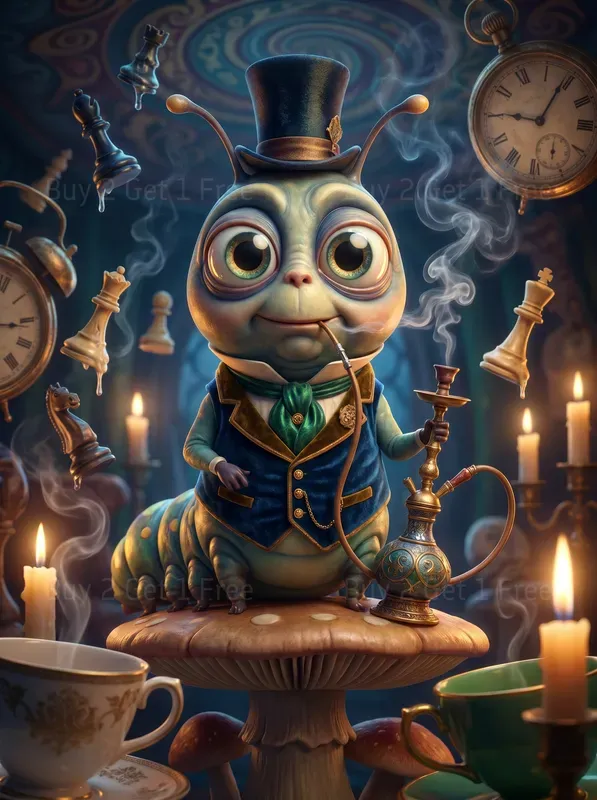 Surreal Wonderland Portrait Icons