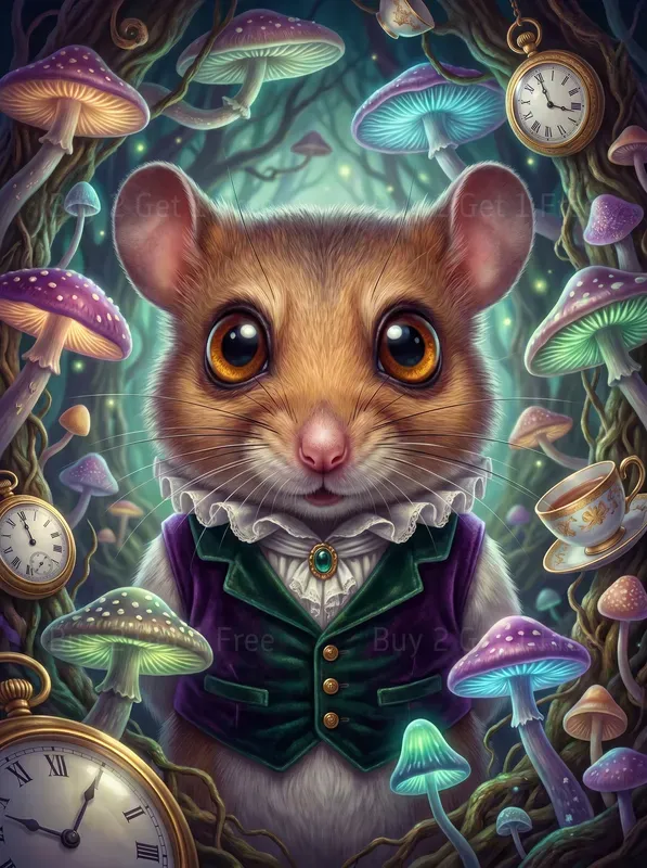 Surreal Wonderland Portrait Icons