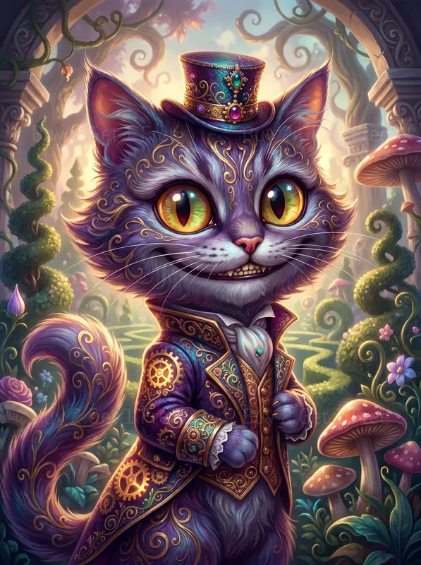 Surreal Wonderland Portrait Icons