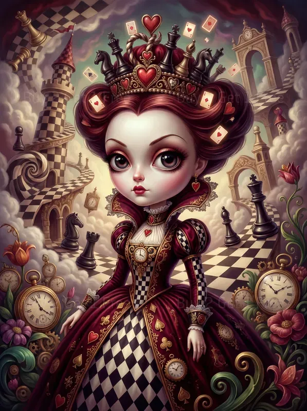 Surreal Wonderland Portrait Icons