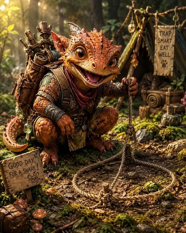 Cute Kobold Professions