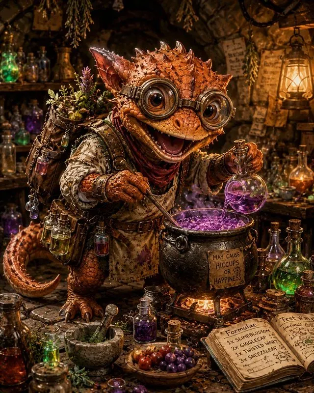 Cute Kobold Professions