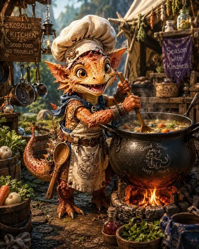 Cute Kobold Professions