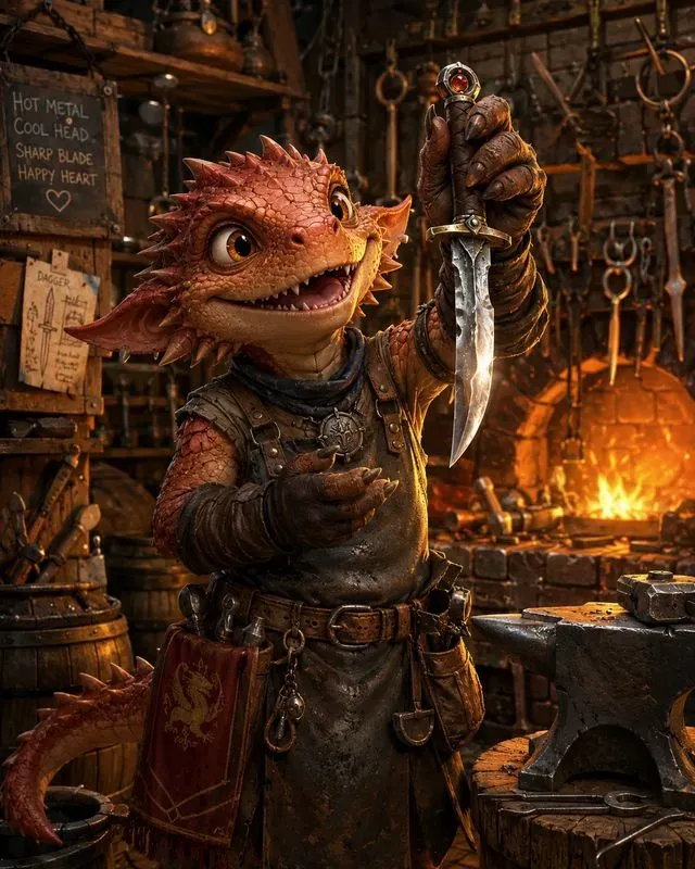 Cute Kobold Professions