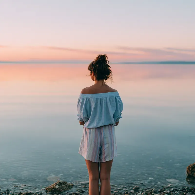 Sunrise Shoreline Serenity Photography