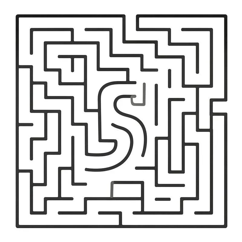 Printable Simple Maze Worksheets