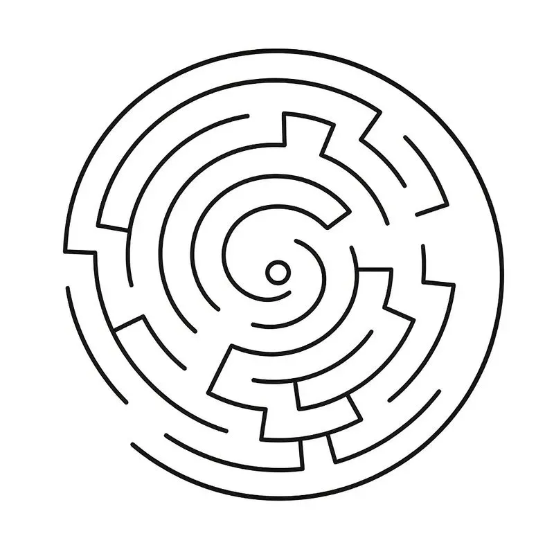 Printable Simple Maze Worksheets
