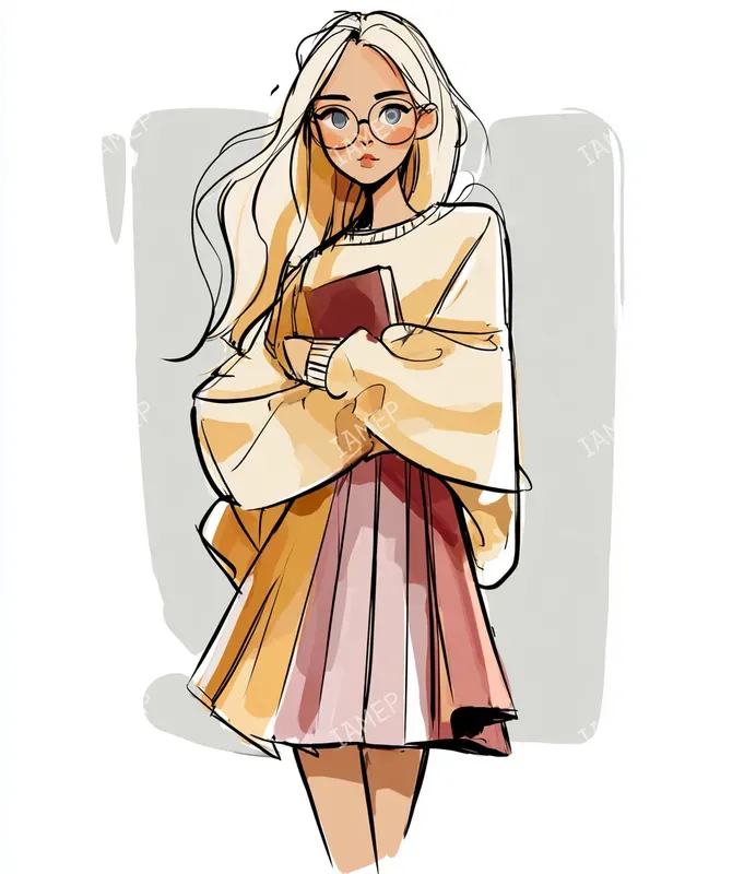 Soft Anime Fashion Portraits