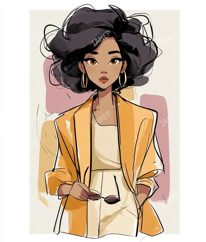 Soft Anime Fashion Portraits