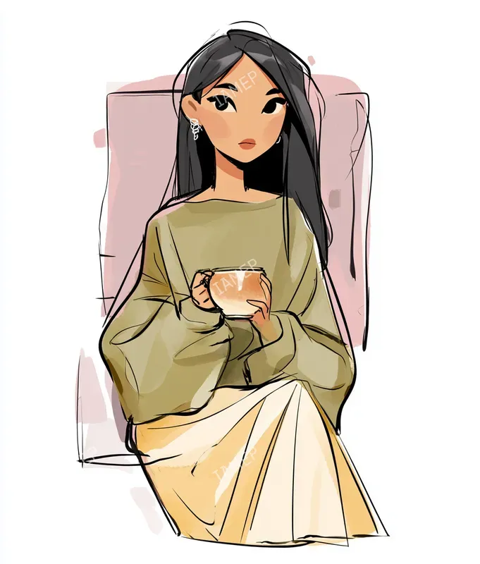Soft Anime Fashion Portraits