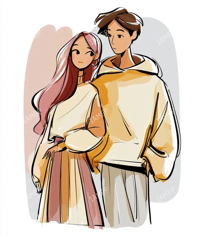 Soft Anime Fashion Portraits