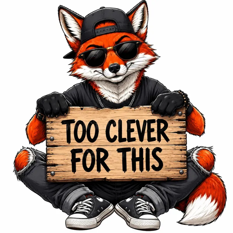 Humorous Mascot Sign Vectors