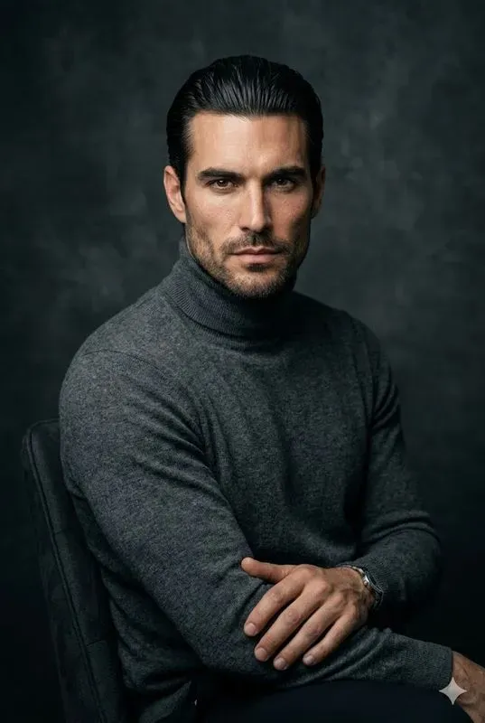 Elegant Cinematic Studio Portraits