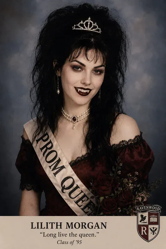 Villain Yearbook Photo Generator