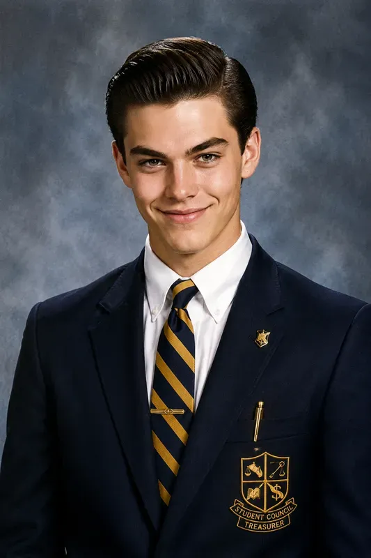 Villain Yearbook Photo Generator