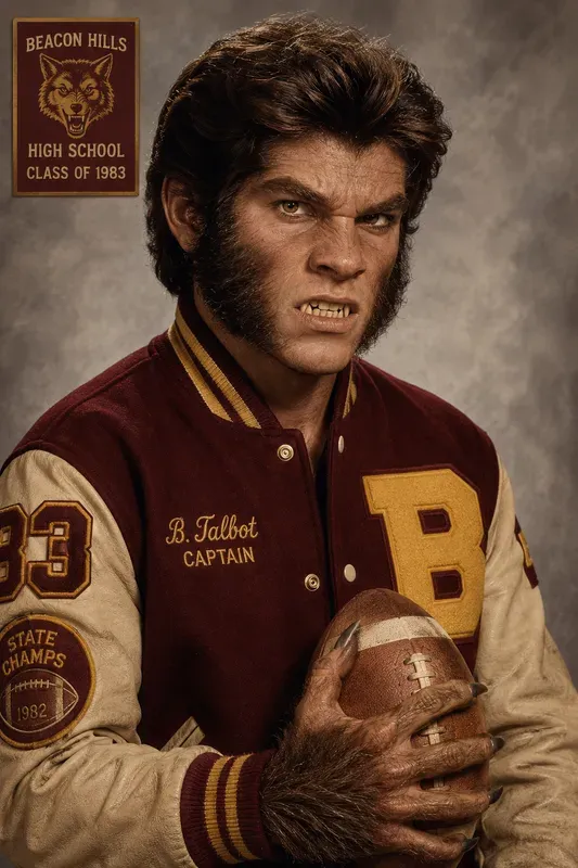 Villain Yearbook Photo Generator