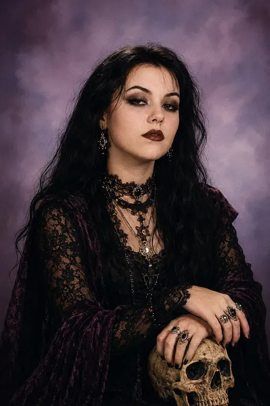 Villain Yearbook Photo Generator