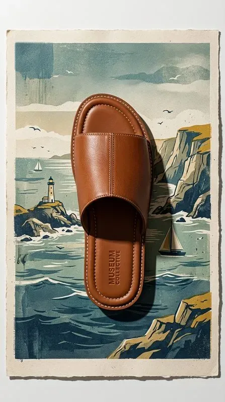 Vintage Silkscreen Ocean Product Art