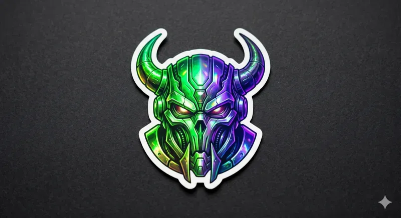 Holographic Diecut Stickers