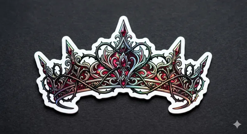Holographic Diecut Stickers