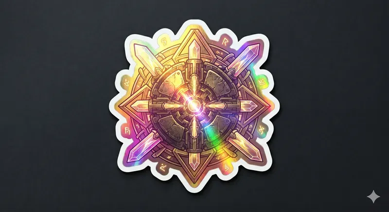 Holographic Diecut Stickers