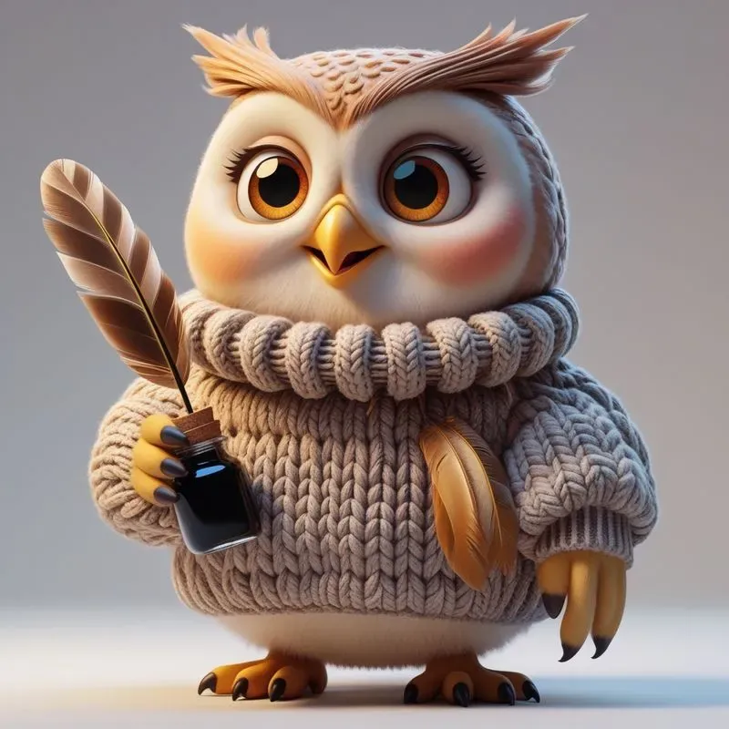 3D Cute Animals Cosy Hobby Time