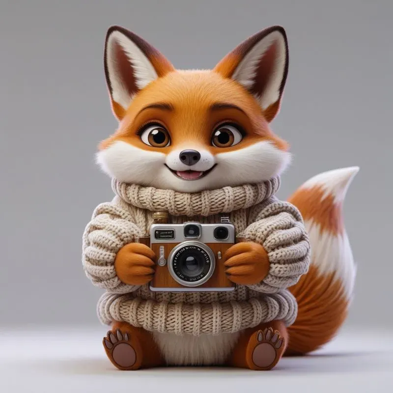 3D Cute Animals Cosy Hobby Time