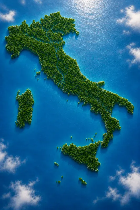 Countries Map Forest Landscapes