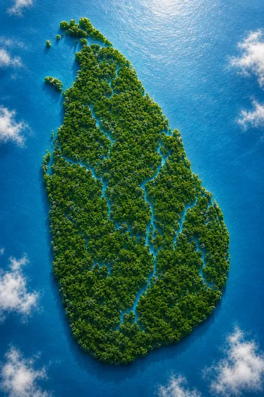 Countries Map Forest Landscapes