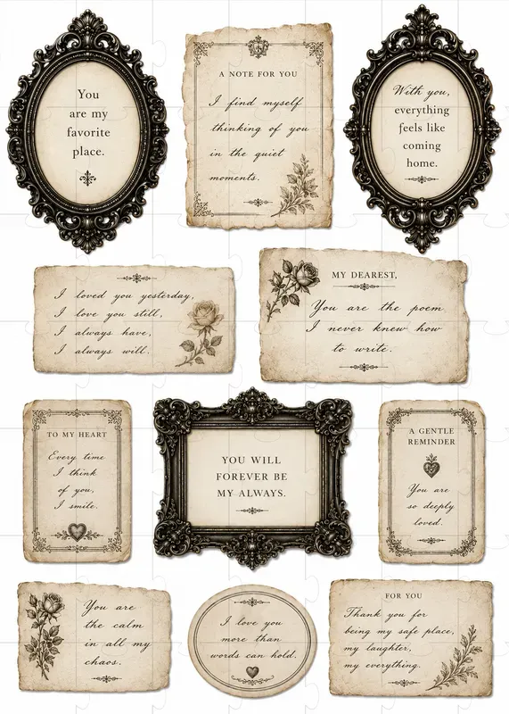 Keepsake Letters Vintage Papers