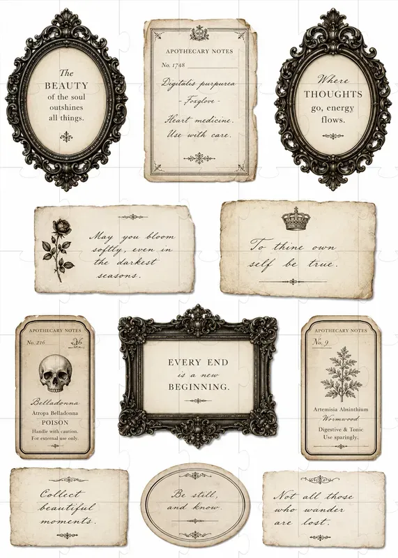Keepsake Letters Vintage Papers